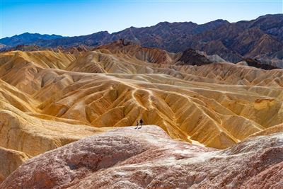 Zabriskie Point im Death Valley Nationalpark